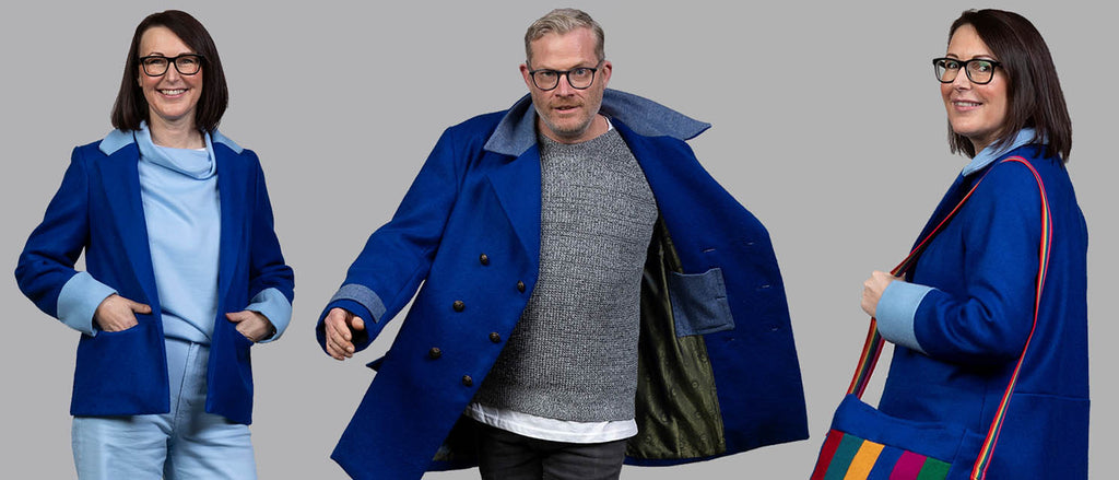 Heart of Huddersfield ’21 Garment Makes - A Deep Dive Into Uber Ultramarine Blue Creations