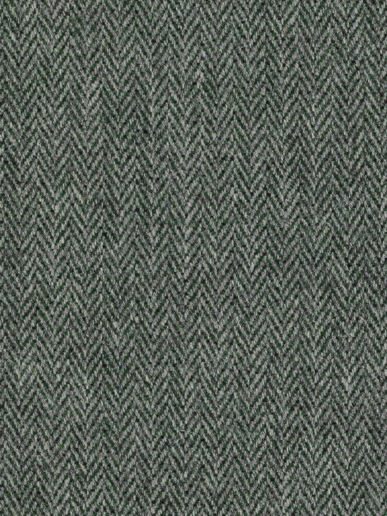 100% wool tweed pure wool fabric herringbone weave, forest green colours, woven with melange yarn, made in Huddersfield, made in Yorkshire. High quality twill weave wool fabric for clothing, jackets, dresses. buy fabric by the metre
