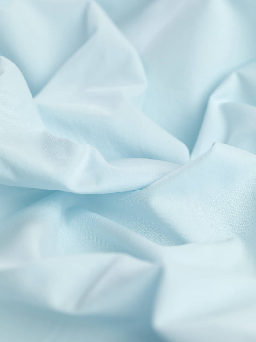 Crinkle Poplin Shirt Turquoise