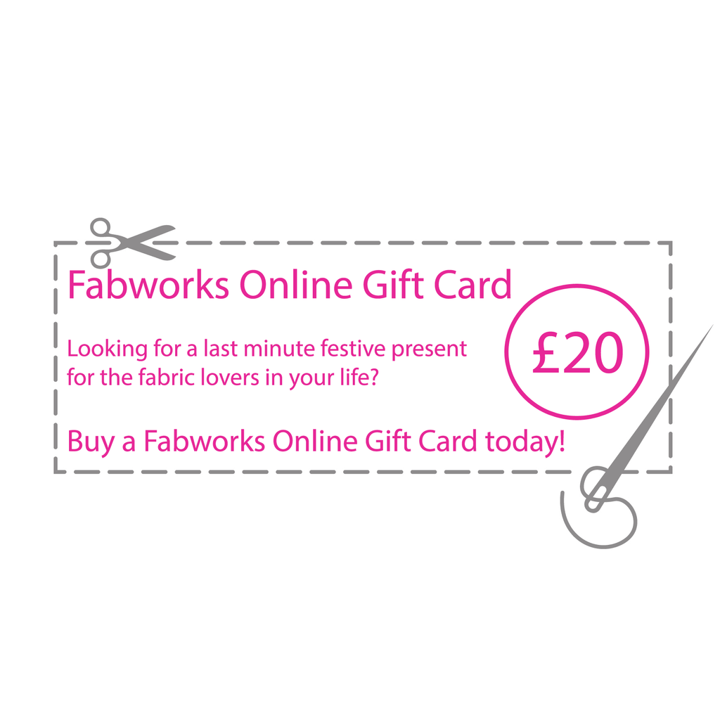 £20 e-Gift Card - Fabworks Online