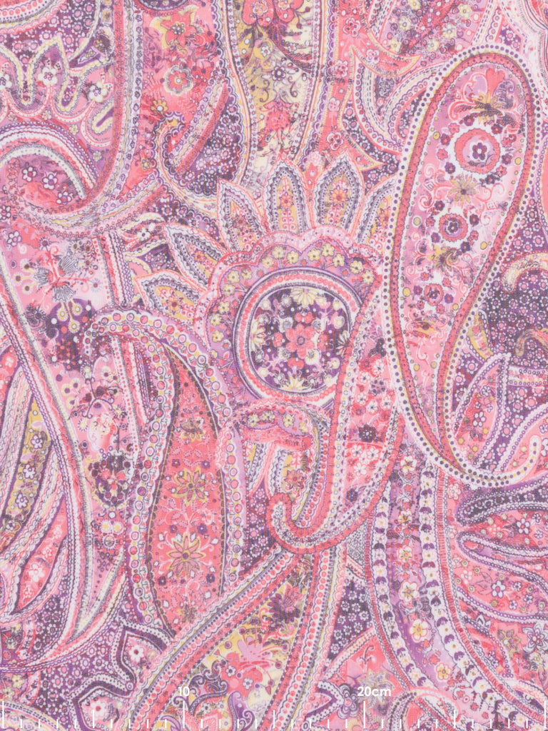 Pretty and Powerful Paisley Mesh - Fabworks Online