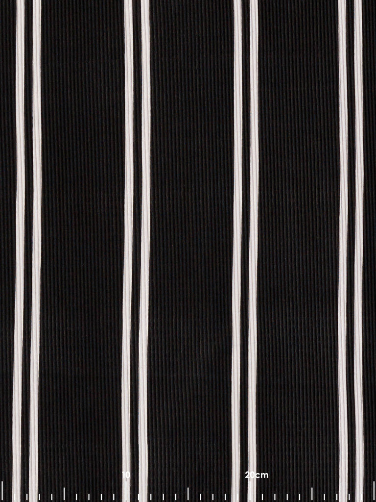 Designer Stripe Silky Pre-Pleat - Fabworks Online