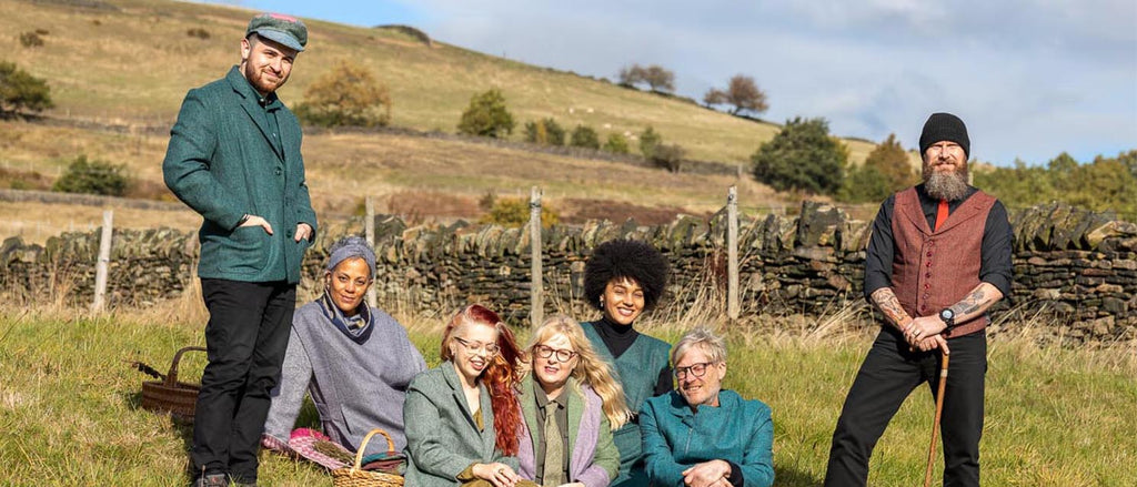 Our wonderful Fabworks team have created their very own garments out of our brand new Heart of Huddersfield Collection for 2022😍Giving you Autumn outfit inspiration