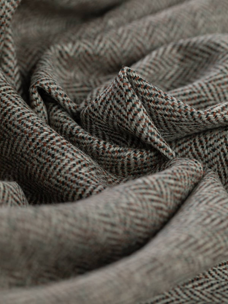 Yorkshire Tweed British design, high-end natural fibre 100% lambswool wool fabric, woven in Huddersfield, Yorkshire, UK. Limited stock deadstock sustainably sourced textiles. spun from the finest long-staple lambswool, sustainably sourced from deadstock yarns. Luxury Tweed herringbone weaves, rich bright colours, extra soft and malleable. Perfect for dressmaking & home furnishings. 