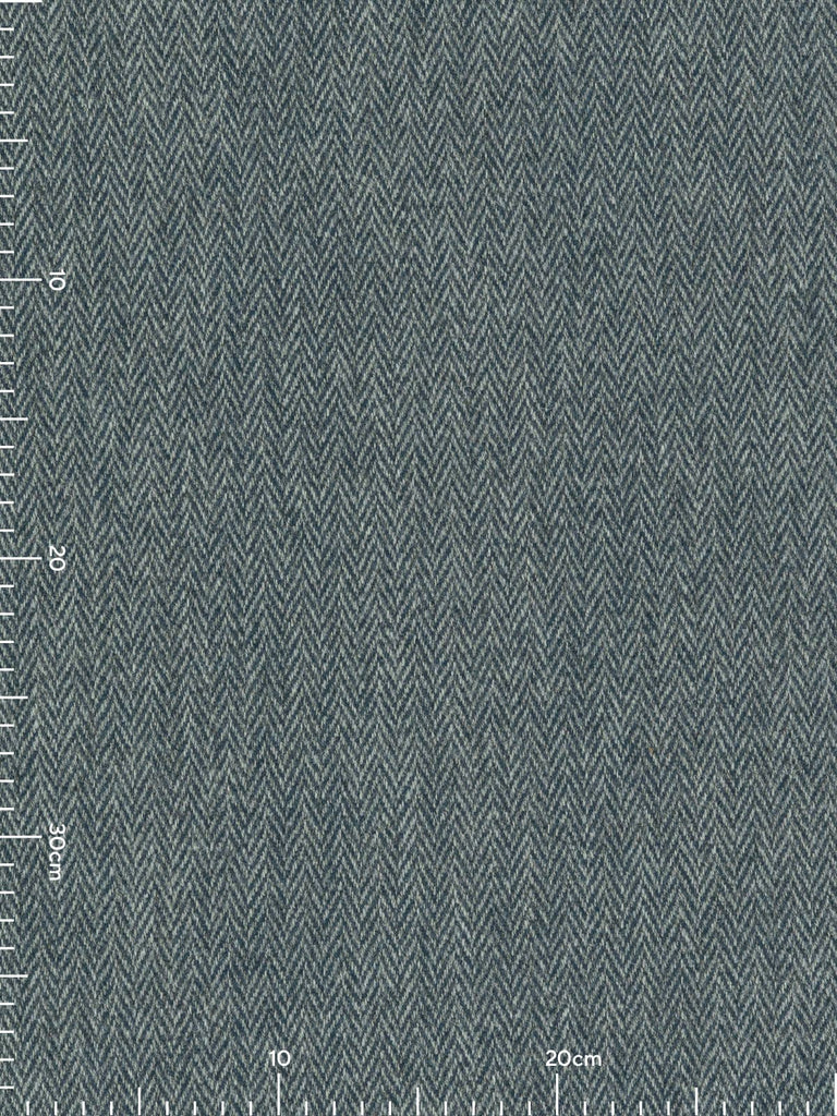 Yorkshire Herringbone Tweed - Twilight Quarry - Fabworks Online