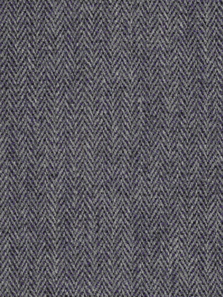 100% wool tweed pure wool fabric herringbone weave, purple, indigo, lilac, dark blue, navy blue, grey colours, woven with melange yarn, made in Huddersfield, made in Yorkshire. High quality twill weave wool fabric for clothing, jackets, dresses. buy fabric by the metre