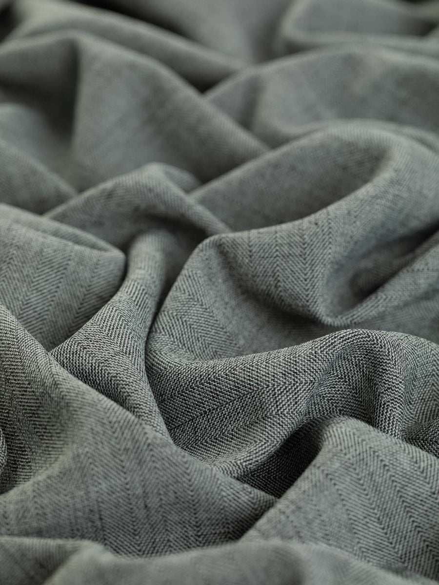 Limestone Stretch Sturdy Stretch Suiting - Limestone Herringbone – Fabworks Online