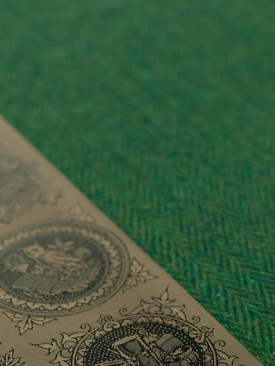 Irish Lambswool Donegal Tweed Brushed Herringbone - Burren Pine – Fabworks  Online