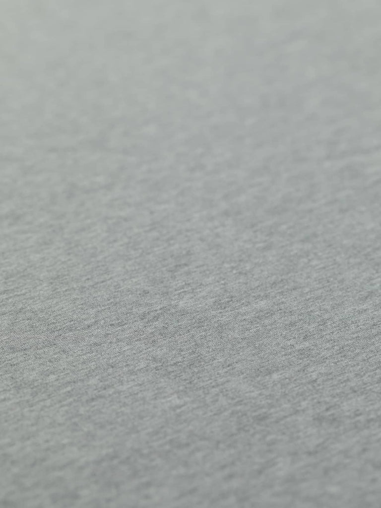 Grey t shirt material for sewing clothing 