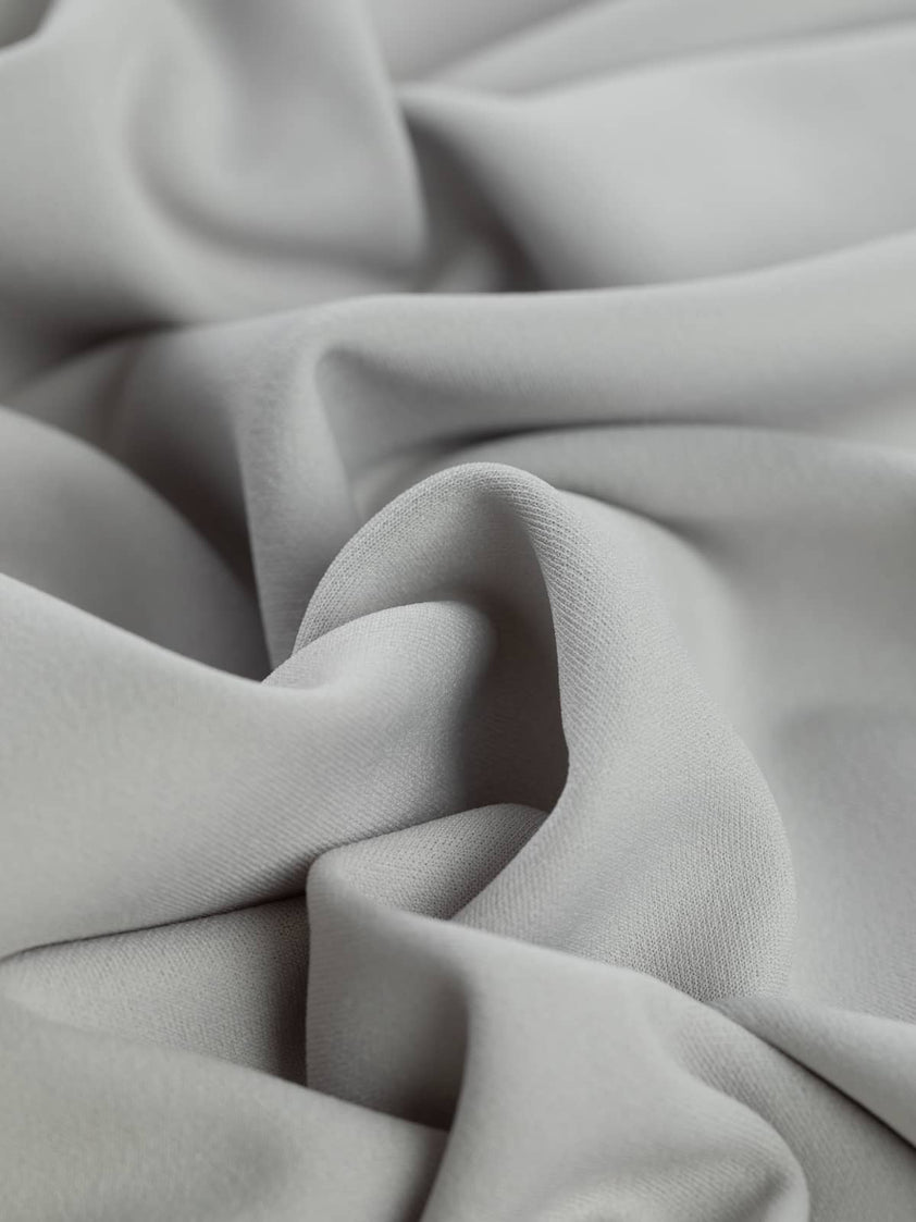 Scuba Style Interlock - Silver Mist – Fabworks Online