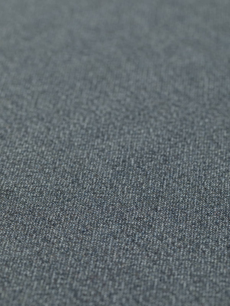 100% Wool Flannel - Silken Silver Sharkskin - Fabworks Online