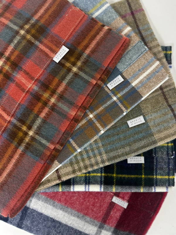 Lucky Dip - Merino Wool Infinity Scarf - Check (Labelled)