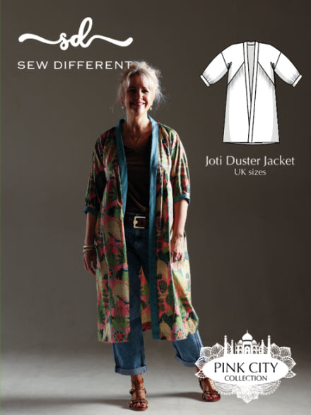 Joti Duster Jacket Pattern Sew Different – Fabworks Online
