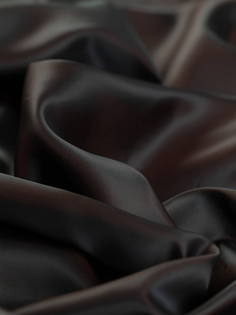 Brown two tone lining fabric for sewing clothing