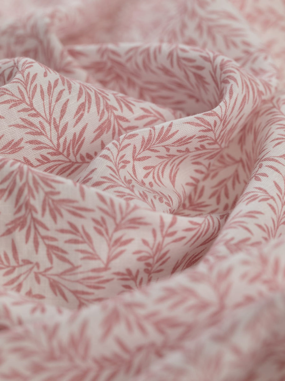 Lightweight Linen & Cotton - Whispering Willow Rose – Fabworks Online