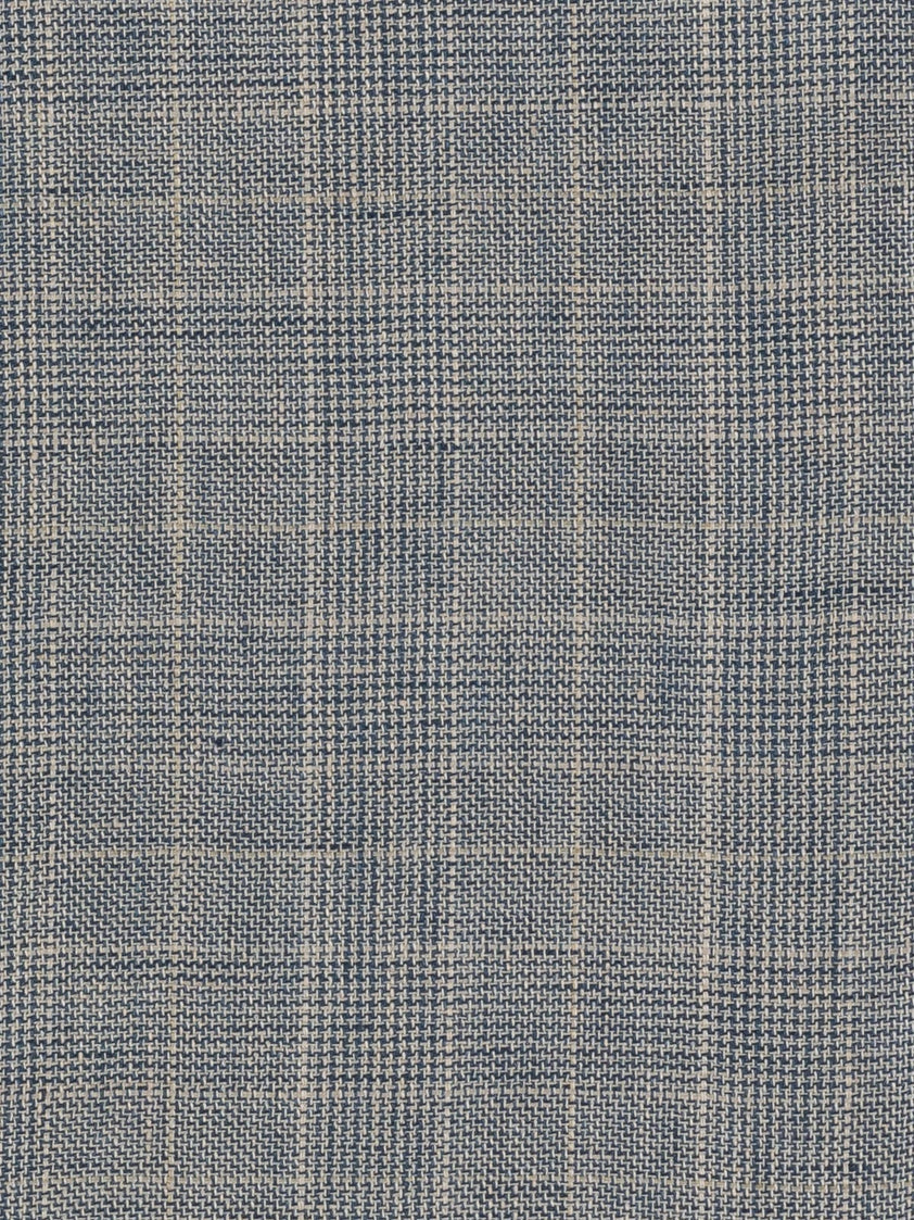 100% Linen - Massimo District Check Grey – Fabworks Online