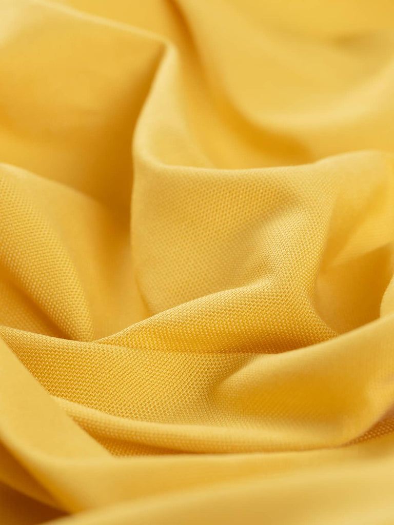 Buy yellow Cotton Polyester fabric for home sewing projects