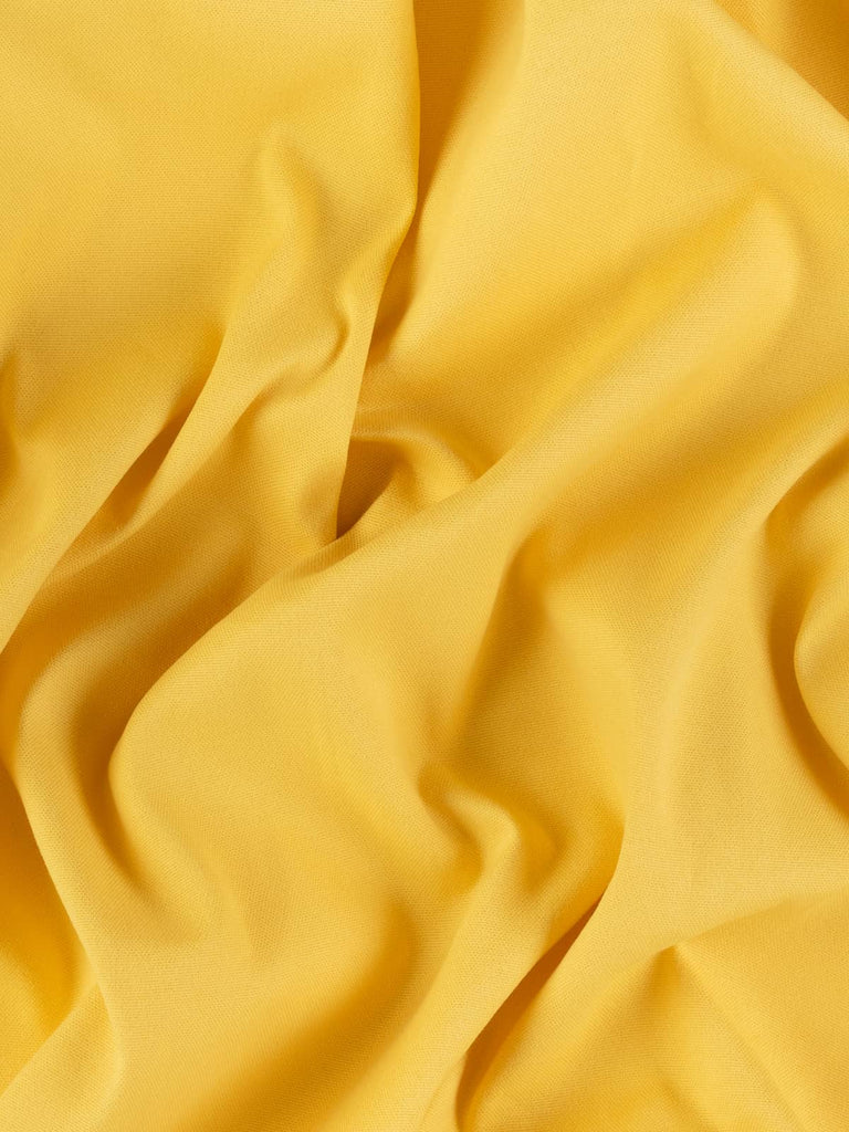 Medium weight yellow brushed cotton 