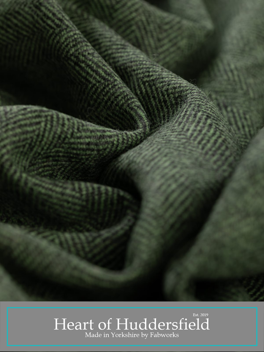 Winter Walk Storm Herringbone Yorkshire Tweed