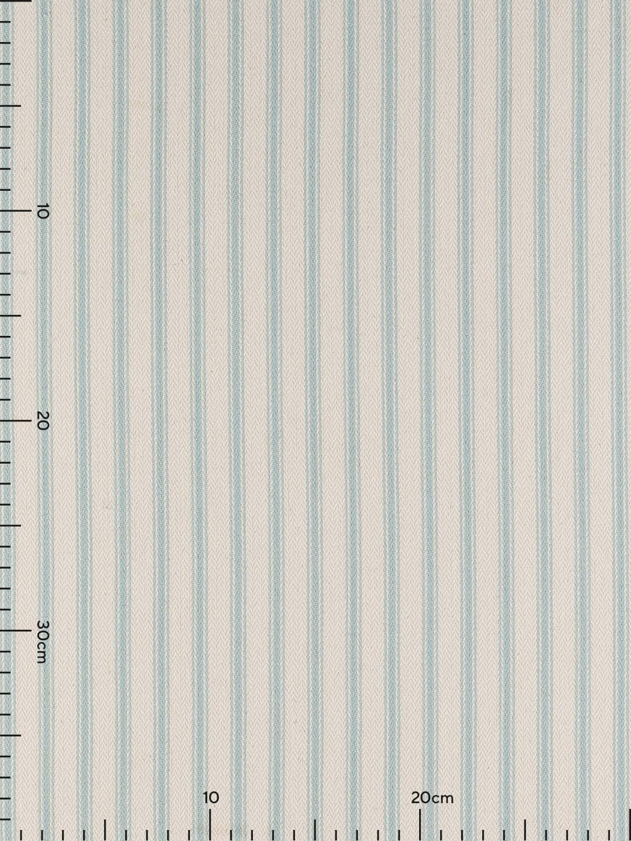 Chateau Stripe Cotton Ticking - Duck Egg – Fabworks Online