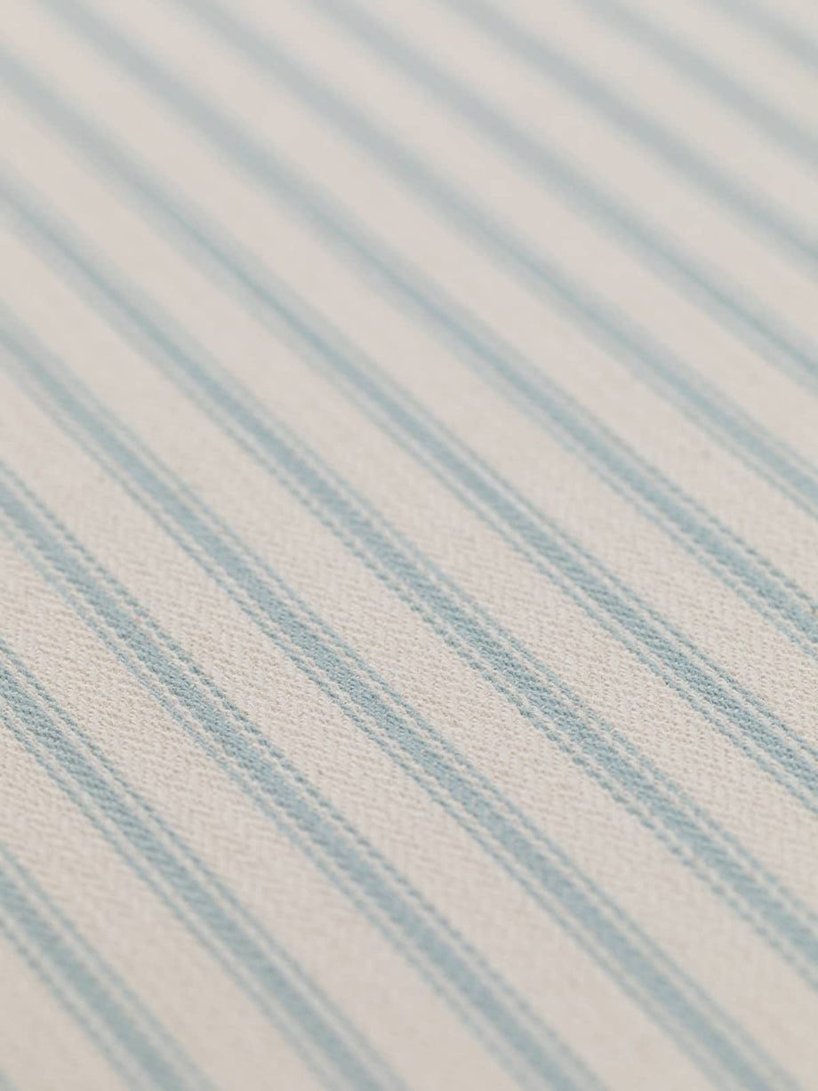 Chateau Stripe Cotton Ticking - Duck Egg – Fabworks Online