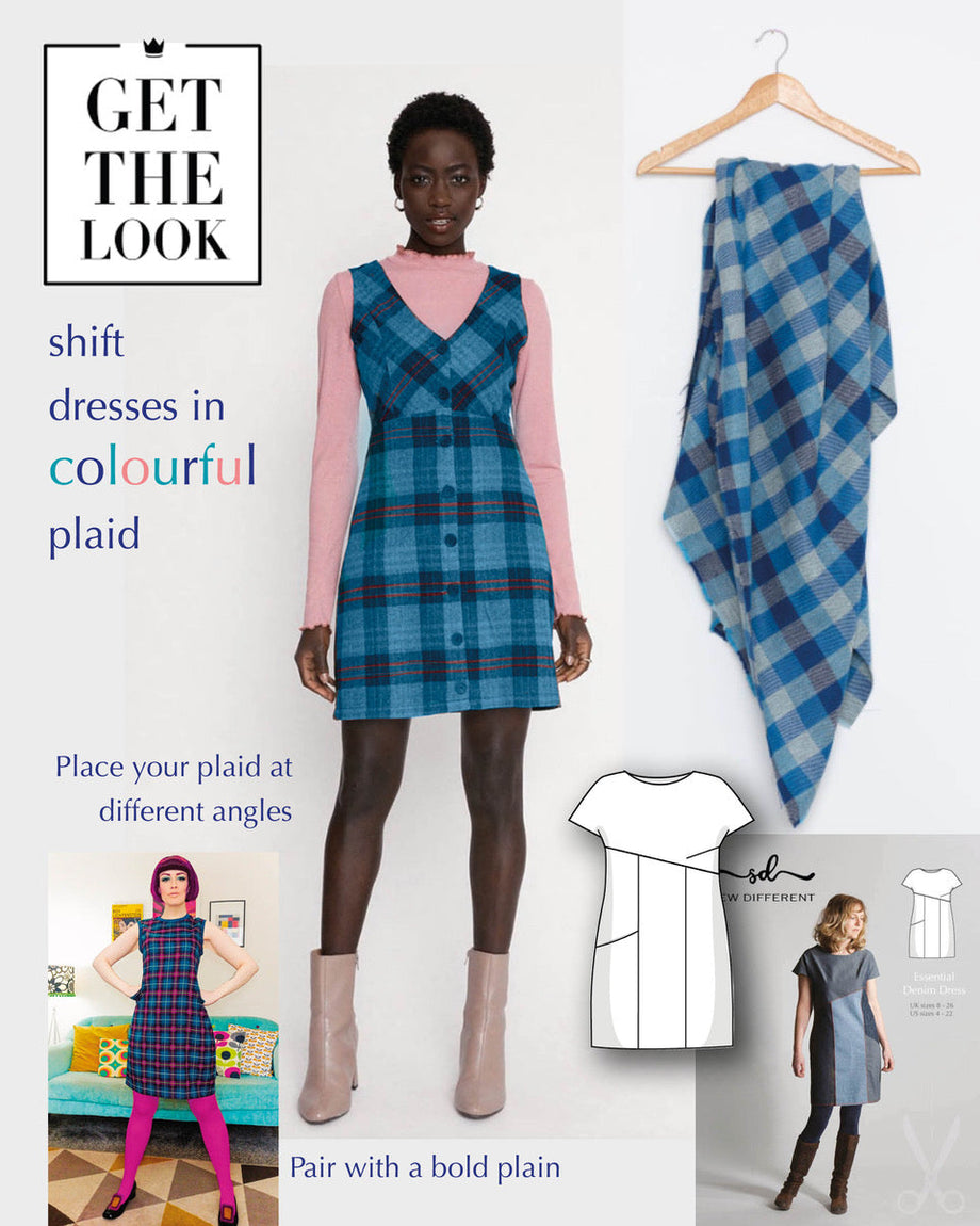 Essential Denim Dress Pattern - Sew Different – Fabworks Online