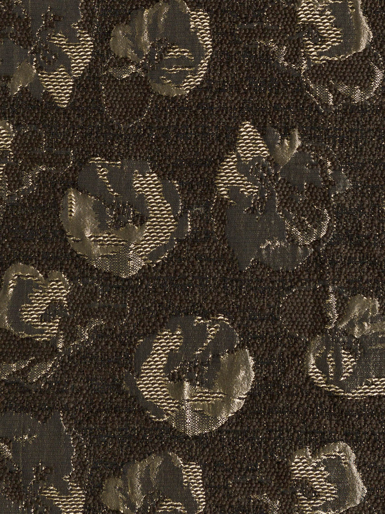 Metallic Pansy Chenille - Gold - Fabworks Online