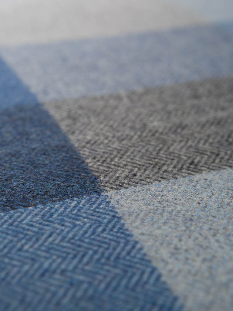 Mackerel Check Herringbone Tweed - Fabworks Online