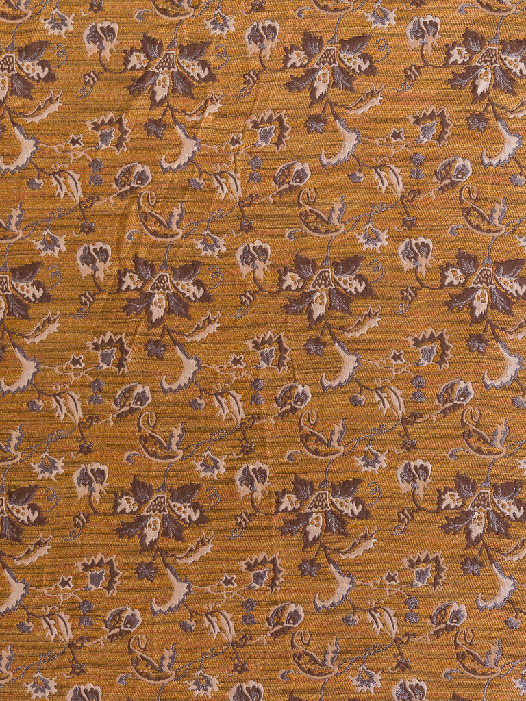 Autumn Sunshine Jacobean Floral Jaquard Weave - Fabworks Online