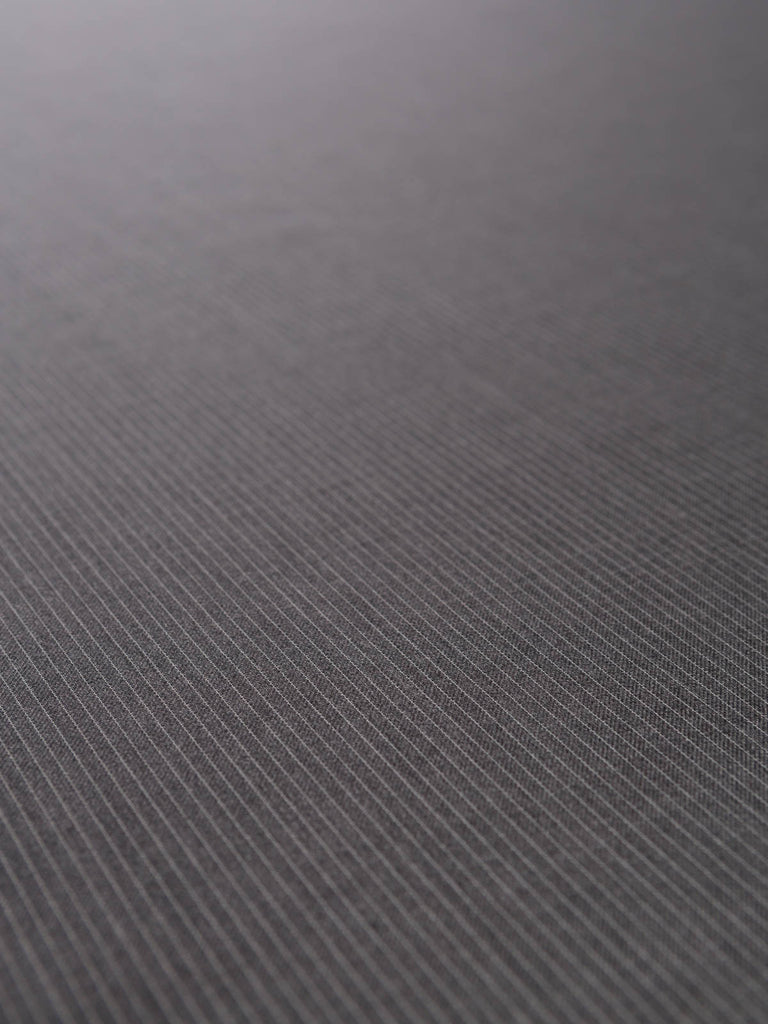 Stay In Line- Fine Worsted Pinstripe (Grey) - Fabworks Online