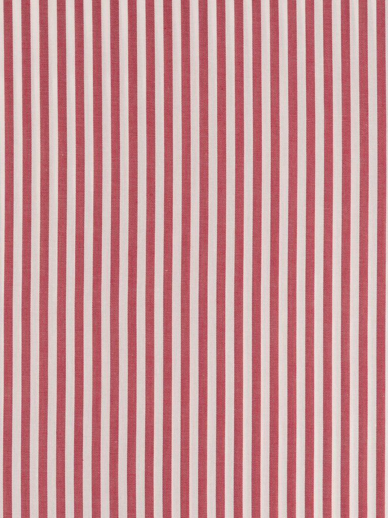 Even Stripes – Dark Red & White - Fabworks Online