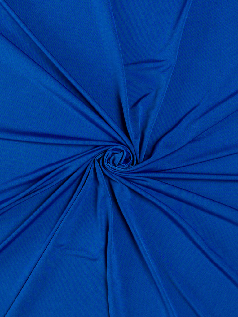 True Blue - Slinky Soft Touch Jersey - Fabworks Online