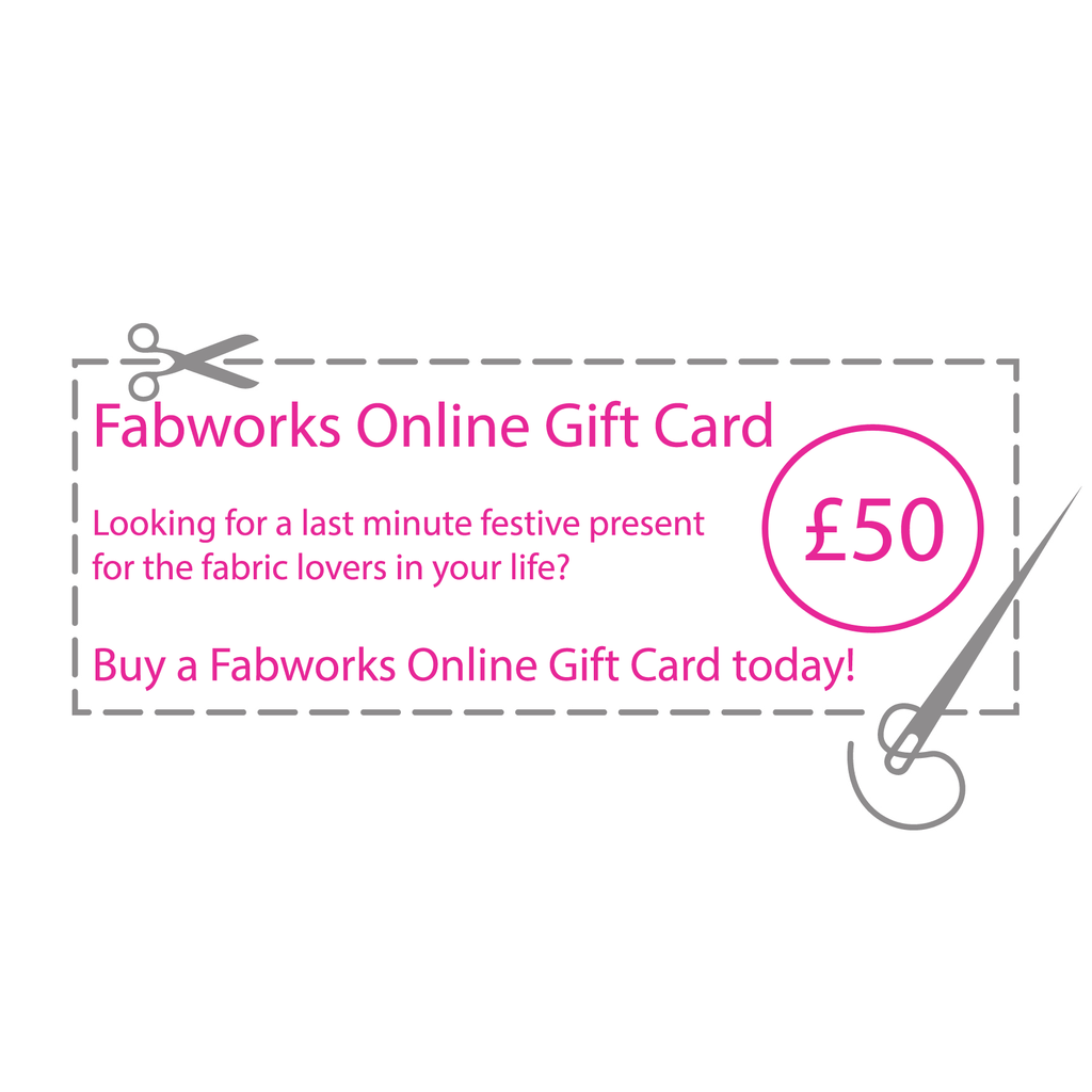 £50 e-Gift Card - Fabworks Online
