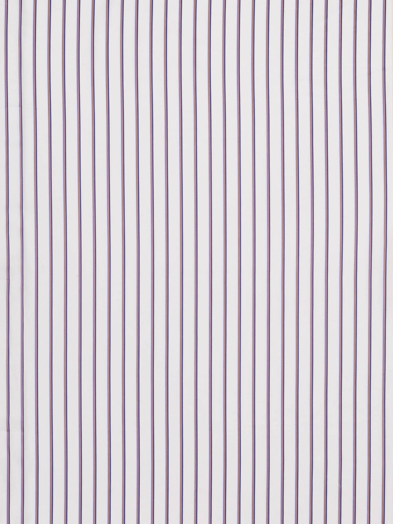 Silky Sateen Stripe - Lilac, Gold and Purple - Fabworks Online