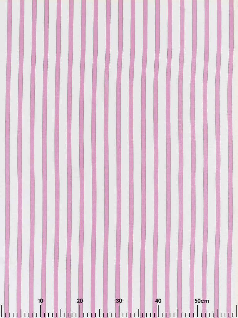 Pink Clover Awning Stripe - Fabworks Online