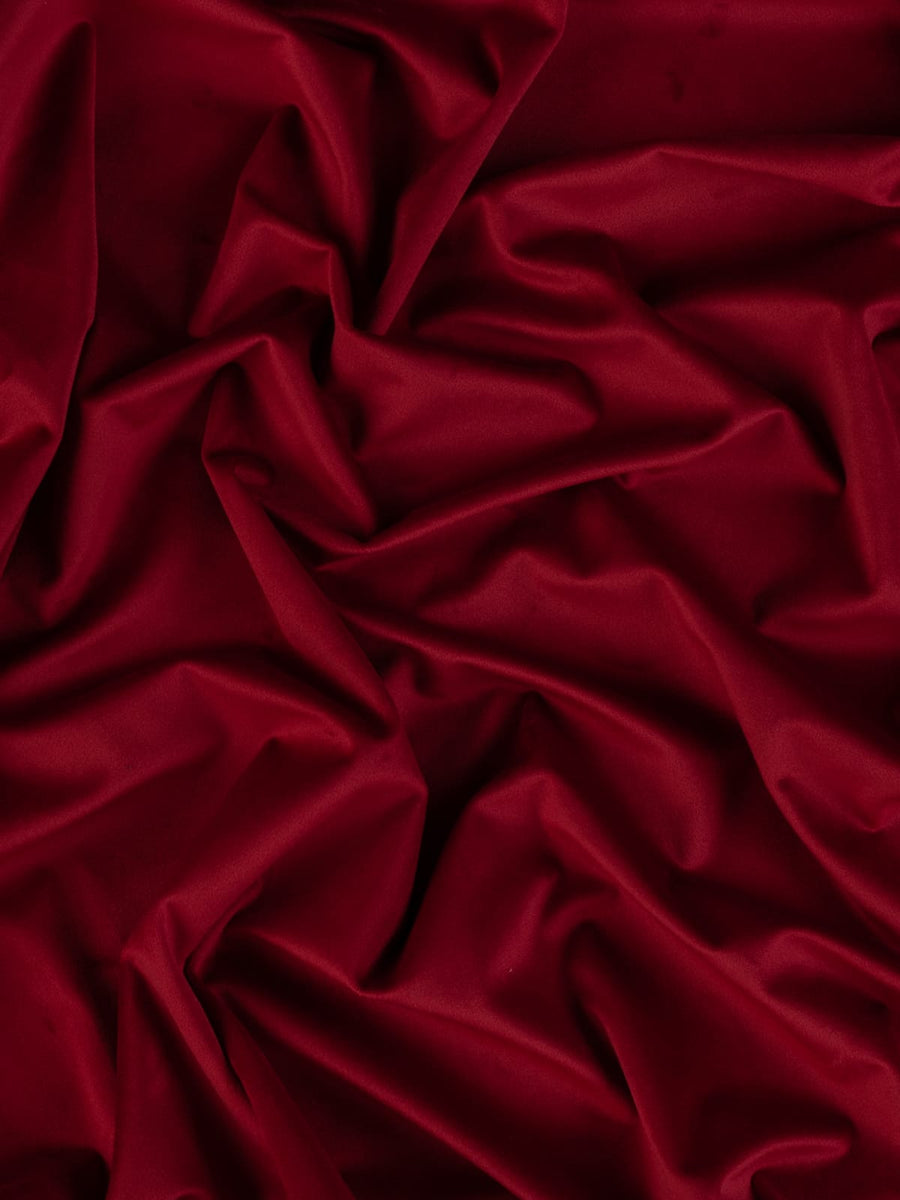Cardinal Red (Deluxe Plain Velvet) – Fabworks Online